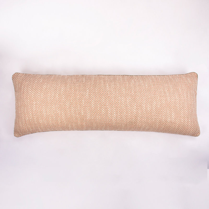 Zenro Bolster Pillow Cover & Insert, Vintage Rose