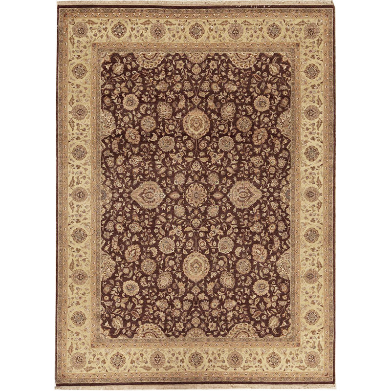 Lamani Hand Knotted Wool Oriental Area Rug