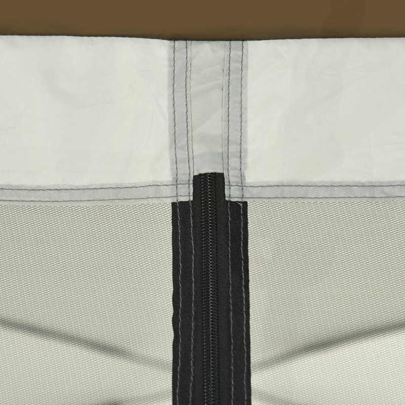 Tente avec sac de transport, H 86,5 po x l 141,75 po x P 141,75 po