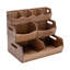 Ensemble de 4 bacs empilables en bois d'acacia