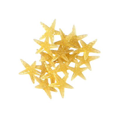 Resin luminous stone 50PCS 4cm Luminous Sea Star Aquarium Decoration Stones Bright Seaside Shine-in-the-Dark Rocks Aquarium Landscaping Decor For Fish Tank DIY Ornament