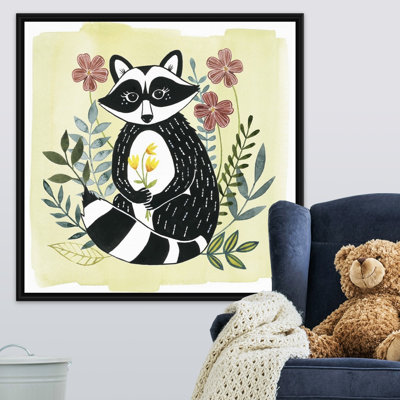 Art sur toile floral forester i Shine