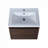 Float Mounting Bathroom Cabinet With Sink