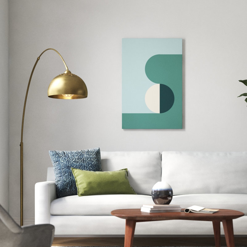 «Rounded Edge» - Impression sur toile tendue, H 36 po x l 24 po x P 1,5 po