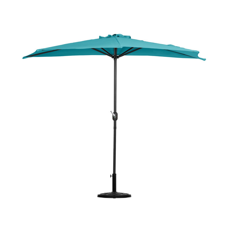 Parasol de marché 9 pi Pérou, Turquoise