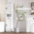 69" H Tall Bathroom Storage Cabinet With 2 Barn Doors And 1 Drawer, Narrow Storage Unit, Adjustable Shelves,Floor Cabinet For Bathroom, Living Room, Entryway,Kitchen,(White)-961509309