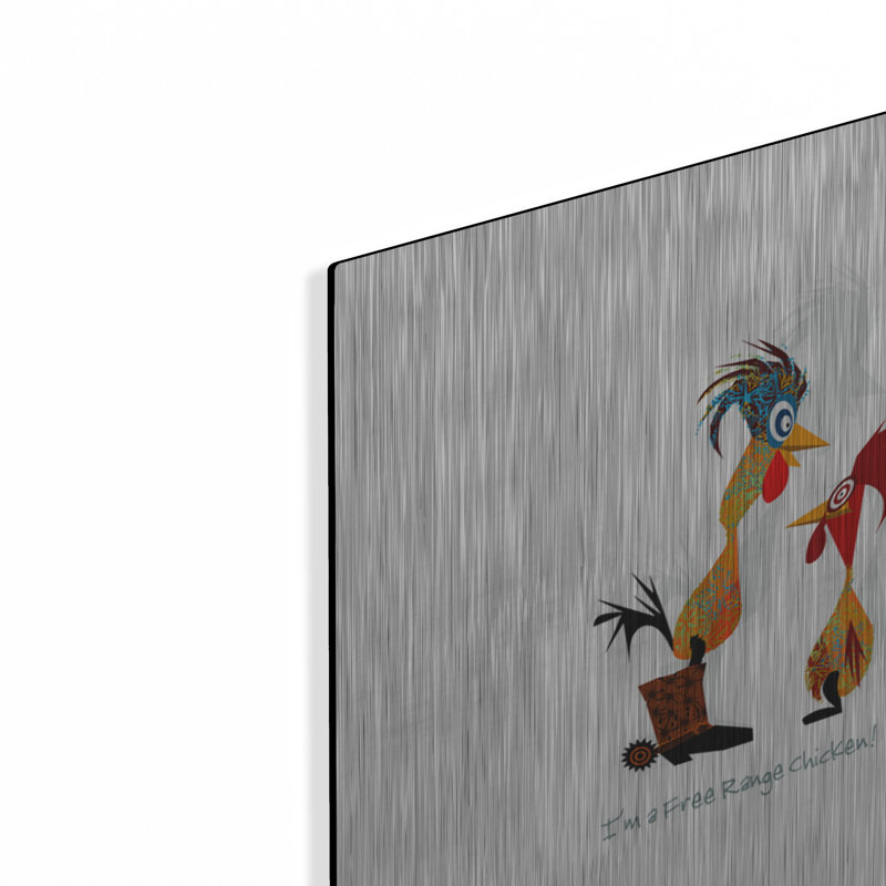 «Free Range» par Chuck Wimmer, H 12 po x l 12 po