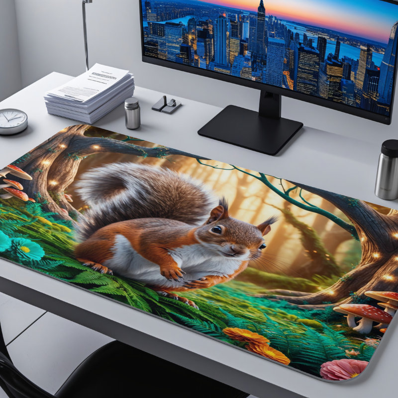 Polyester Desk Pad, 23.6x13.8