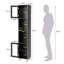 Aaleeyah Freestanding Linen Cabinet-144471132