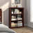 Wood Bookshelf - Storage Shelf for Living Room, Office, Bedroom, Library-1582153473-1582153476