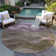 Machine Washable Indoor/Outdoor Cinead ACN1700 Taupe Rug