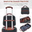 Ensemble de 3 valises à roulettes Hardshell avec valise TSA