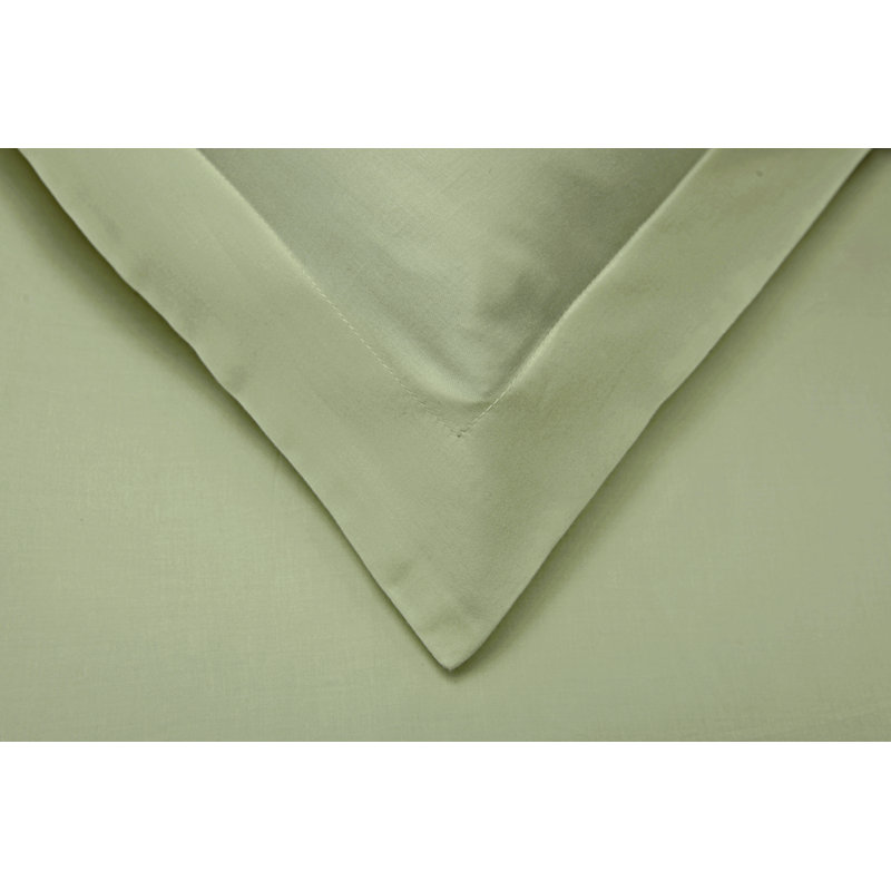 Modern & Contemporary Sateen Duvet Cover, King/Cal. King Duvet Cover + 2 King Shams, Pumpkin