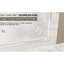 Porte de douche pivotante, cadre en aluminium, verre trempé, emballage antichoc, séparation humide/sec, décor de salle de bain, cadre 37 x 36 po x 72 po, pellicule de protection transparente de 6 mm, porte pivotante pratique.