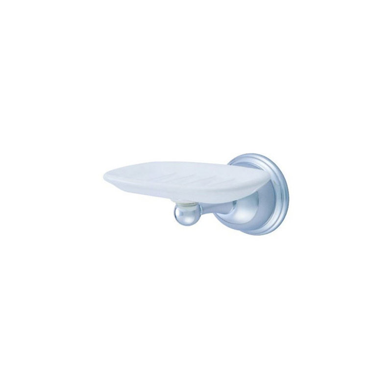 Restoration Chicago Soap Dish, Polished Chrome