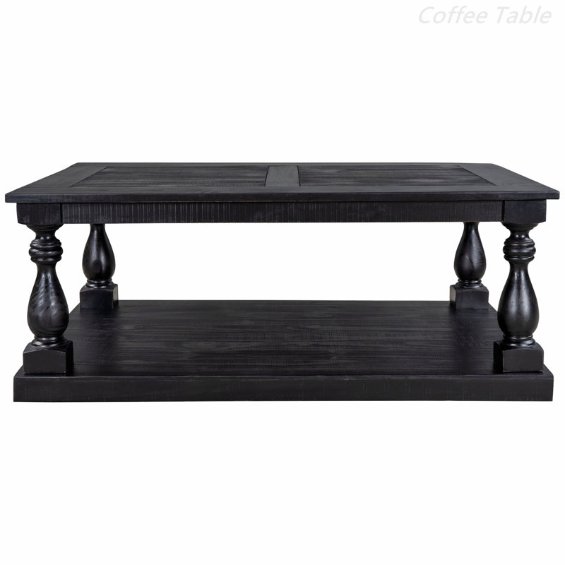 Single Coffee Table, Black