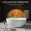 Baignoire de trempage autoportante 59 po. X 30 po. Blanche