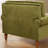 Rolled Recessed Arm Accent Armchair-579623502