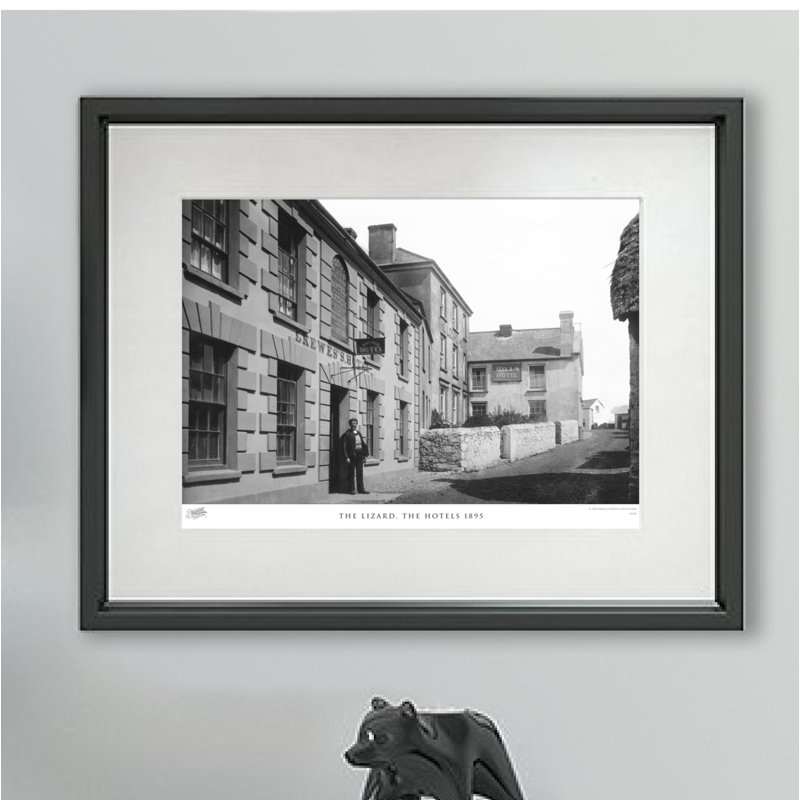 The Lizard, The Hotels 1895 by Francis Frith - Single Picture Frame Print, 28cm H x 36cm W x 2.3cm D