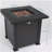 28-inch square fire pit table