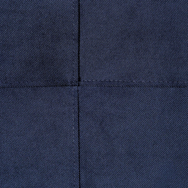 Ensemble de salon 2 pièces Benedict Arveda, Bleu marine 100% polyester