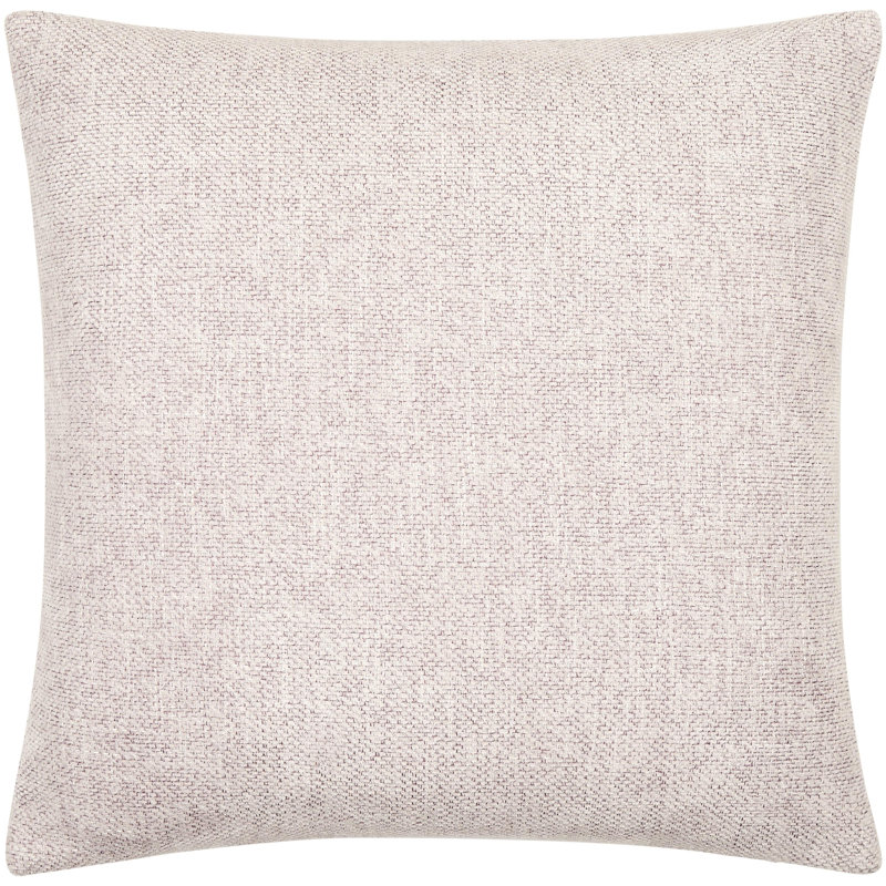 Housse de coussin Kamaili, H 22 po x l 22 po, Housse de coussin seulement - sans coussin, Ivoire