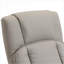 Fauteuil inclinable manuel inclinable avec repose-pieds, inclinable et cuir Recliners | Gris ardoise | Base en acier-404721914