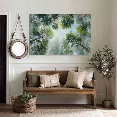 «Winter Stillness», art mural sur toile grand format - Décoration de salon, de chambre à coucher ou de bureau