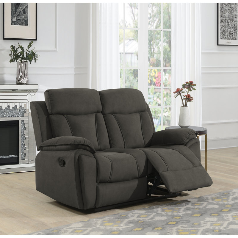 Tairi 2 Seater Reclining Loveseat, Brown
