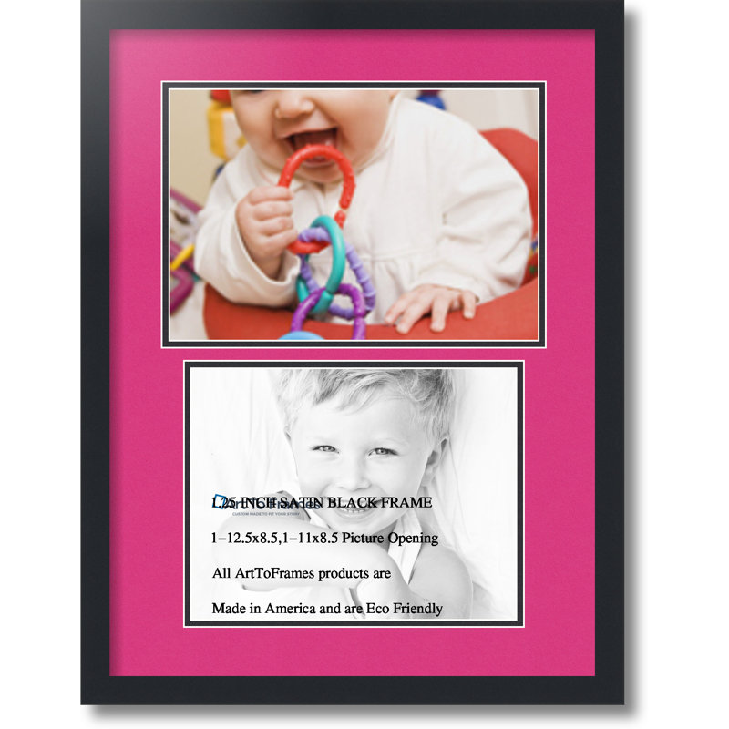 Cadre photo Jammie, Tulipe, 8,5 po x 11 po, 8,5 po x 12,5 po