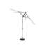 Parasol de marché octogonal à inclinaison automatique 108 po x 108 po Crank-30749845-30749738