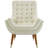 Suggest Button Tufted Upholstered Velvet Lounge Chair-995492235