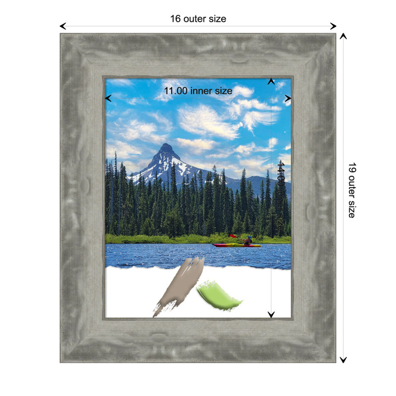 Cadre photo, cadre photo, cadre Waveline, L 11 po x H 14 po