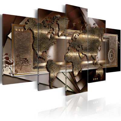 " Chestnut Map " 5 - Pieces