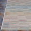 Tapis intérieur / extérieur rayé multicolore à tissage plat Ellenton-376811687