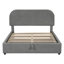 Lit plateforme tapissier