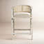 Solid Wood Arm Chair in Blonde-2107862487