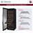 Allavino Reserva Series 163 Bottle 71" Tall Single Zone Left Hinge Stainless Steel Wine Refrigerator-87332027