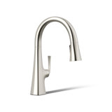 Graze Pull-Down Kitchen Sink Faucet with Three-Function Sprayhead