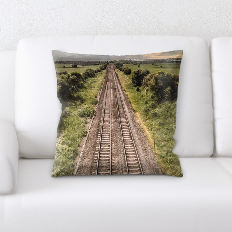 Microsuede Reversible Throw Pillow