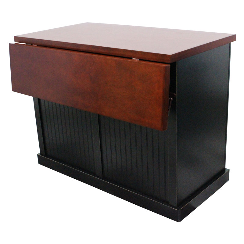 Keidra Solid Wood Top Kitchen Island