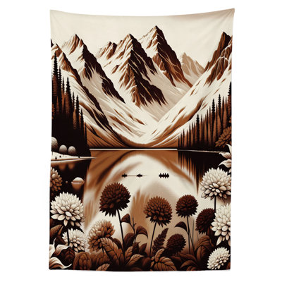 Anethrah Rectangle No Pattern Microfiber Tablecloth