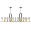 Clifden 20 - Light Dimmable Geometric Chandelier