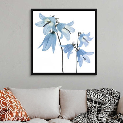 «Gorgeous Blue IV», reproduction d'art sur toile