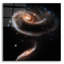  «Interacting Galaxies Arp 273» par l'art mural en verre télescope Hubble de la NASA-1039101528