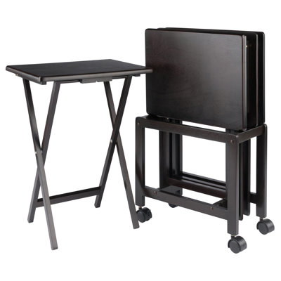 Ensemble de tables-plateaux 5 pièces Allen