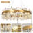 Dimmable Round K9 Crystal Ceiling Light Modern Chandeliers-1162364749