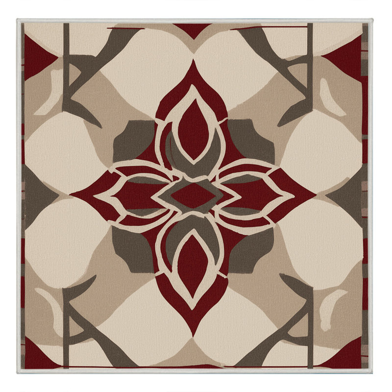 Tapis structuré, Carré 4 pi