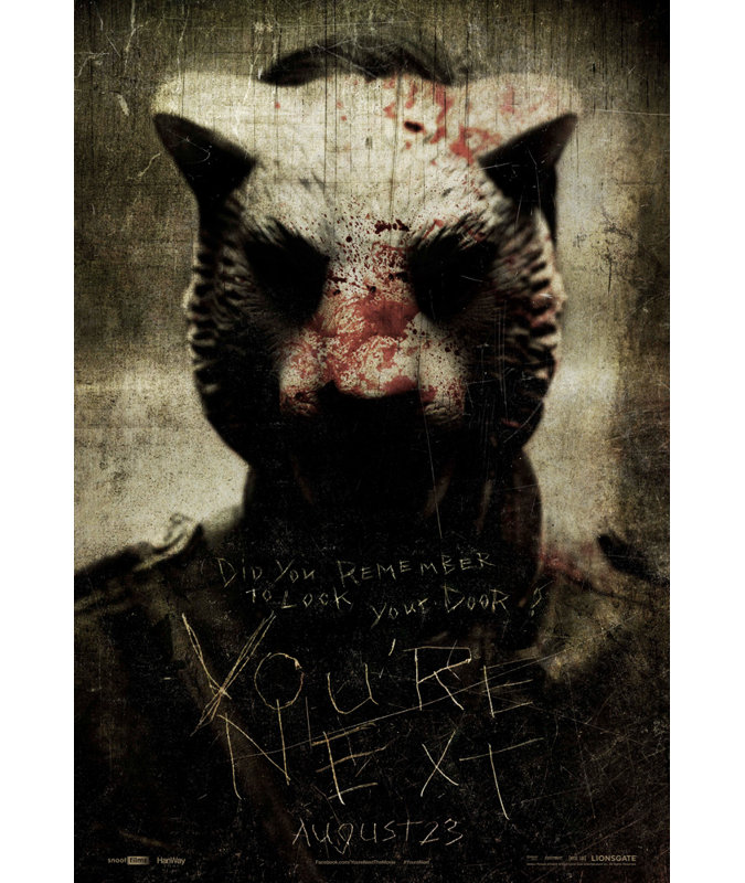 You're Next, 18" H x 12" W