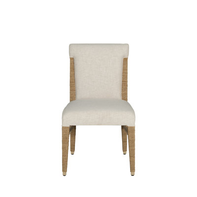 Maris Mahogany Handwoven Dining Side Chair